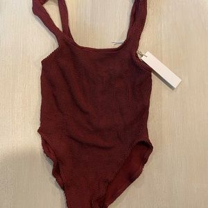 Youswim Aplomb One-Piece in Garnet (NEW WITH TAGS)